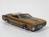 2013 Hot Wheels HW Showroom: Muscle Mania '69 Ford Torino Talladega Satin Gold Die Cast Toy Muscle Car Vehicle