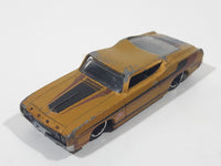 2013 Hot Wheels HW Showroom: Muscle Mania '69 Ford Torino Talladega Satin Gold Die Cast Toy Muscle Car Vehicle