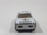 1980s Yatming Dodge Monaco Sheriff Highway Patrol 18 Police Cop White Black Die Cast Toy Car Emergency Rescue Vehicle