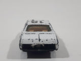 1980s Yatming Dodge Monaco Sheriff Highway Patrol 18 Police Cop White Black Die Cast Toy Car Emergency Rescue Vehicle