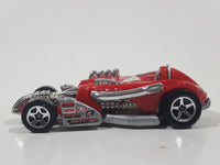 1997 Hot Wheels First Editions Saltflat Racer Red Die Cast Toy Car Vehicle