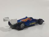 1992 Hot Wheels F1 Indy Race Car Good Year Blue Die Cast Toy Car Vehicle