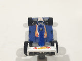 1992 Hot Wheels F1 Indy Race Car Good Year Blue Die Cast Toy Car Vehicle