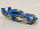 2014 Hot Wheels HW Race Night Storm Two Timer Blue Die Cast Toy Car Vehicle