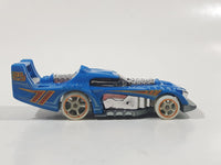 2014 Hot Wheels HW Race Night Storm Two Timer Blue Die Cast Toy Car Vehicle