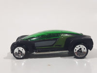 2008 Hot Wheels Hybrid Racers 2002 Autonomy Concept Black Die Cast Toy Car Vehicle with Removable Body