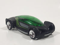 2008 Hot Wheels Hybrid Racers 2002 Autonomy Concept Black Die Cast Toy Car Vehicle with Removable Body