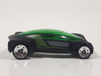 2008 Hot Wheels Hybrid Racers 2002 Autonomy Concept Black Die Cast Toy Car Vehicle with Removable Body