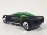 2008 Hot Wheels Hybrid Racers 2002 Autonomy Concept Black Die Cast Toy Car Vehicle with Removable Body