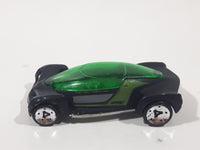 2008 Hot Wheels Hybrid Racers 2002 Autonomy Concept Black Die Cast Toy Car Vehicle with Removable Body