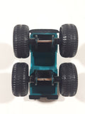 Vintage 1980 McDonald's Bigfoot Monster Truck Ford Teal Green Plastic Die Cast Toy Car Vehicle