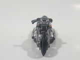 2008 Hot Wheels Rebel Rides Airy 8 Metalflake Purple Motorcycle Die Cast Toy Vehicle Broken handle bar