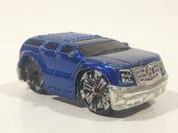 2004 Hot Wheels First Editions Blings Cadillac Escalade Metalflake Blue Die Cast Toy Car Vehicle