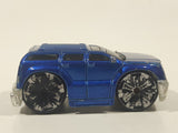 2004 Hot Wheels First Editions Blings Cadillac Escalade Metalflake Blue Die Cast Toy Car Vehicle