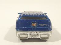 2004 Hot Wheels First Editions Blings Cadillac Escalade Metalflake Blue Die Cast Toy Car Vehicle