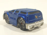 2004 Hot Wheels First Editions Blings Cadillac Escalade Metalflake Blue Die Cast Toy Car Vehicle