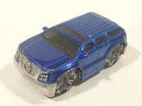 2004 Hot Wheels First Editions Blings Cadillac Escalade Metalflake Blue Die Cast Toy Car Vehicle