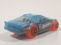 2015 Hot Wheels X-Raycers Stockar Translucent Light Blue Die Cast Toy Car Vehicle