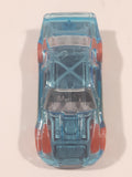 2015 Hot Wheels X-Raycers Stockar Translucent Light Blue Die Cast Toy Car Vehicle