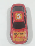 Yat Ming No. 805 1989-1993 Toyota Celica Turbo AWD 5th Gen T180 "Super Racing" #5 Red Die Cast Toy Car Vehicle