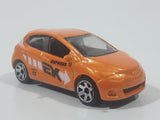 2016 Matchbox City Mazda 2 Orange Die Cast Toy Car Vehicle