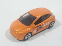 2016 Matchbox City Mazda 2 Orange Die Cast Toy Car Vehicle