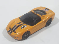 2009 Hot Wheels 40 Somethin' Metalflake Orange Yellow Die Cast Toy Car Vehicle