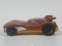 2014 Hot Wheels HW City Medieval Rides Howlin' Heat Metalflake Copper Die Cast Toy Car Vehicle