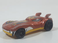 2014 Hot Wheels HW City Medieval Rides Howlin' Heat Metalflake Copper Die Cast Toy Car Vehicle