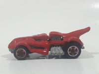 2012 Hot Wheels Thrill Racers Prehistoric T-Rextroyer Red Die Cast Toy Car Vehicle