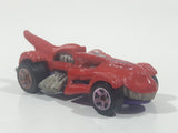 2012 Hot Wheels Thrill Racers Prehistoric T-Rextroyer Red Die Cast Toy Car Vehicle