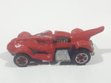 2012 Hot Wheels Thrill Racers Prehistoric T-Rextroyer Red Die Cast Toy Car Vehicle