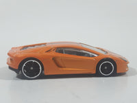 2016 Hot Wheels HW Exotics Lamborghini Aventador LP 700-4 Orange Die Cast Toy Car Vehicle