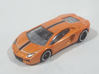 2016 Hot Wheels HW Exotics Lamborghini Aventador LP 700-4 Orange Die Cast Toy Car Vehicle