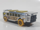 2016 Hot Wheels Hot Wheels High School Bus Chrome Die Cast Toy Car Vehicle