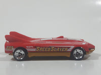 2015 Hot Wheels Race Track Aces Speed Slayer Red Die Cast Toy Car Vehicle