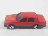 Vintage Summer Marz Karz No. 8802 Volvo 760 Sedan Safety #1 Red Die Cast Toy Car Vehicle Made in China