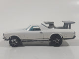 2000 Hot Wheels First Editions 68 El Camino Pearl White Die Cast Toy Muscle Car Vehicle