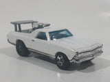 2000 Hot Wheels First Editions 68 El Camino Pearl White Die Cast Toy Muscle Car Vehicle