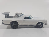 2000 Hot Wheels First Editions 68 El Camino Pearl White Die Cast Toy Muscle Car Vehicle