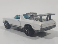 2000 Hot Wheels First Editions 68 El Camino Pearl White Die Cast Toy Muscle Car Vehicle