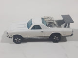 2000 Hot Wheels First Editions 68 El Camino Pearl White Die Cast Toy Muscle Car Vehicle