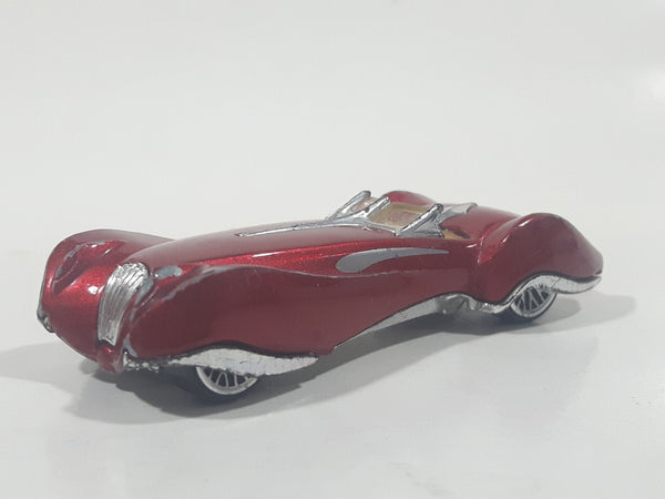 2000 Hot Wheels Phantastique Metalflake Red Die Cast Toy Car Vehicle