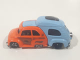 2021 Hot Wheels HW Getaways RV There Yet Orange and Sky Blue Die Cast Toy Car Vehicle