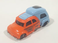 2021 Hot Wheels HW Getaways RV There Yet Orange and Sky Blue Die Cast Toy Car Vehicle