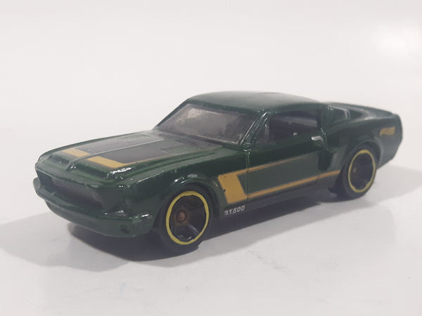 2016 Hot Wheels Then and Now '68 Shelby GT500 Dark Green Die Cast Toy Muscle Car Vehicle