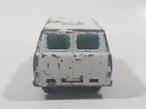 Vintage 1981 Yatming No. 1501 Ambulance Medics Van White Die Cast Toy Car Emergency Rescue Vehicle Universal Studios