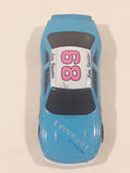 1991 Racing Champions NASCAR #89 Jim Sauter Evinrude Outboard Blue and White Die Cast Toy Car Vehicle