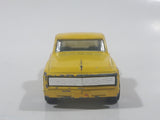 2015 Hot Wheels Heat Fleet II Custom '69 Chevy Pickup Truck Yellow Die Cast Toy Car Vehicle