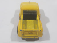 2015 Hot Wheels Heat Fleet II Custom '69 Chevy Pickup Truck Yellow Die Cast Toy Car Vehicle